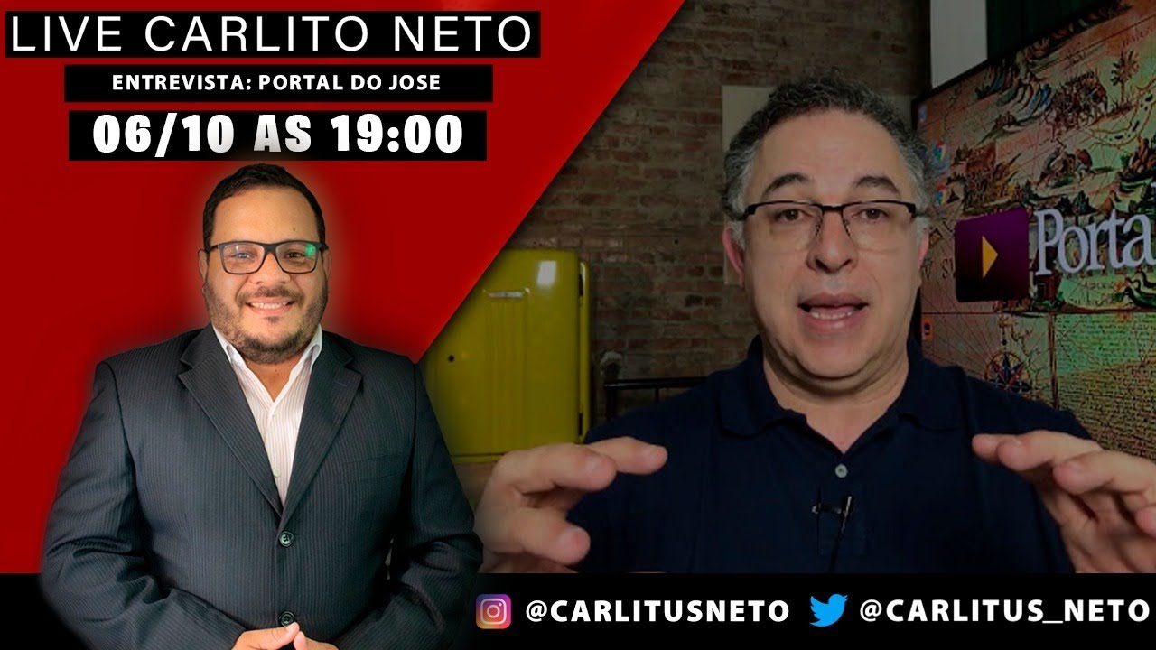 CARLITO NETO ENTREVISTA PORTAL DO JOS&Eacute;