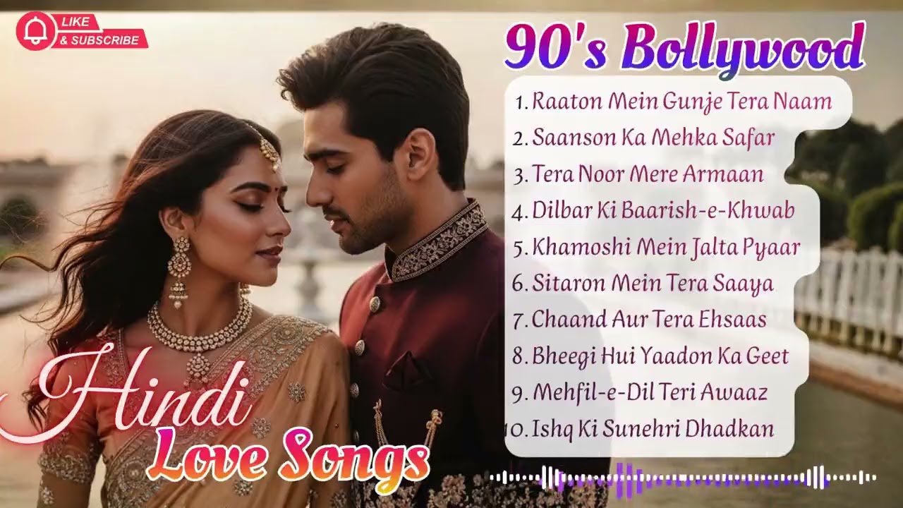 90s Bollywood Love Songs Jukebox 🎶 Top Romantic Songs of the 90s