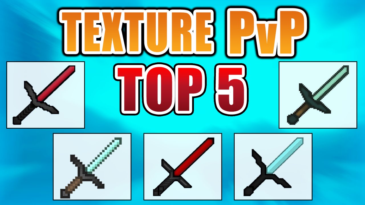 TOP 5 MINECRAFT PVP TEXTURE PACKS!! (faithful edit, POT PVP, NO LAG! 1.9/1.8/1.7/1.10)