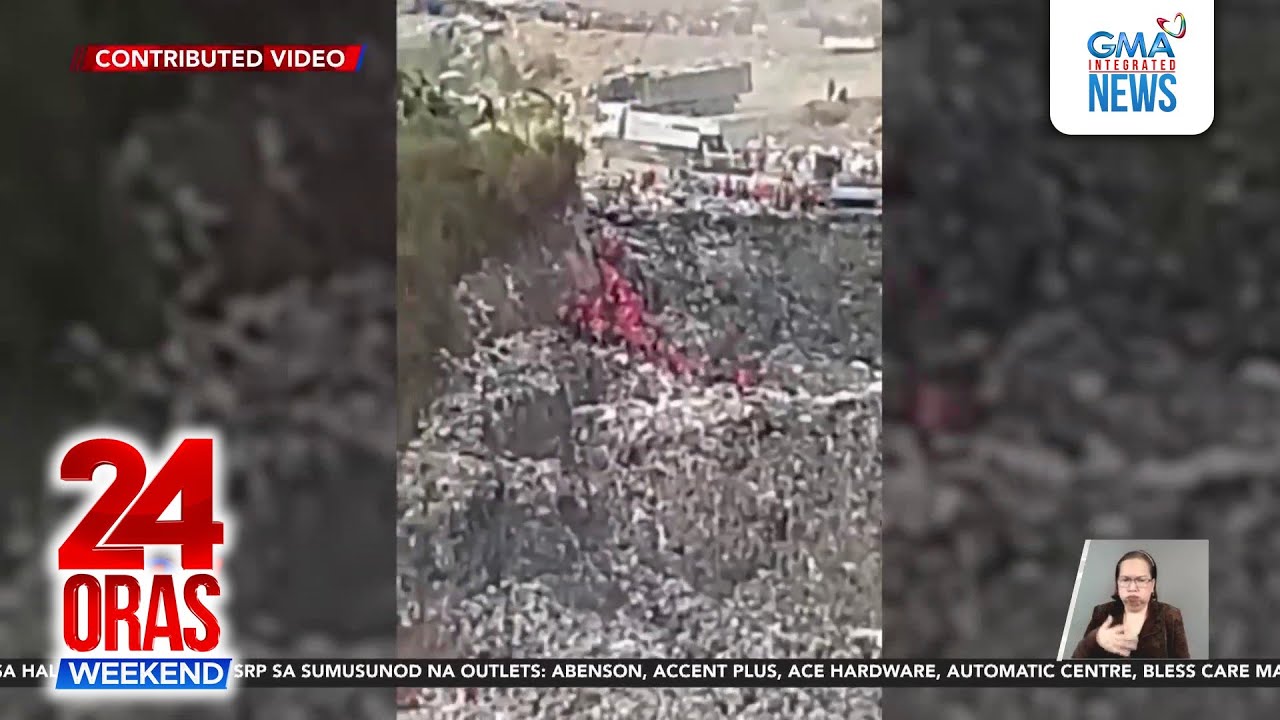 3 reported missing in Rizal trash slide | 24 Oras Weekend