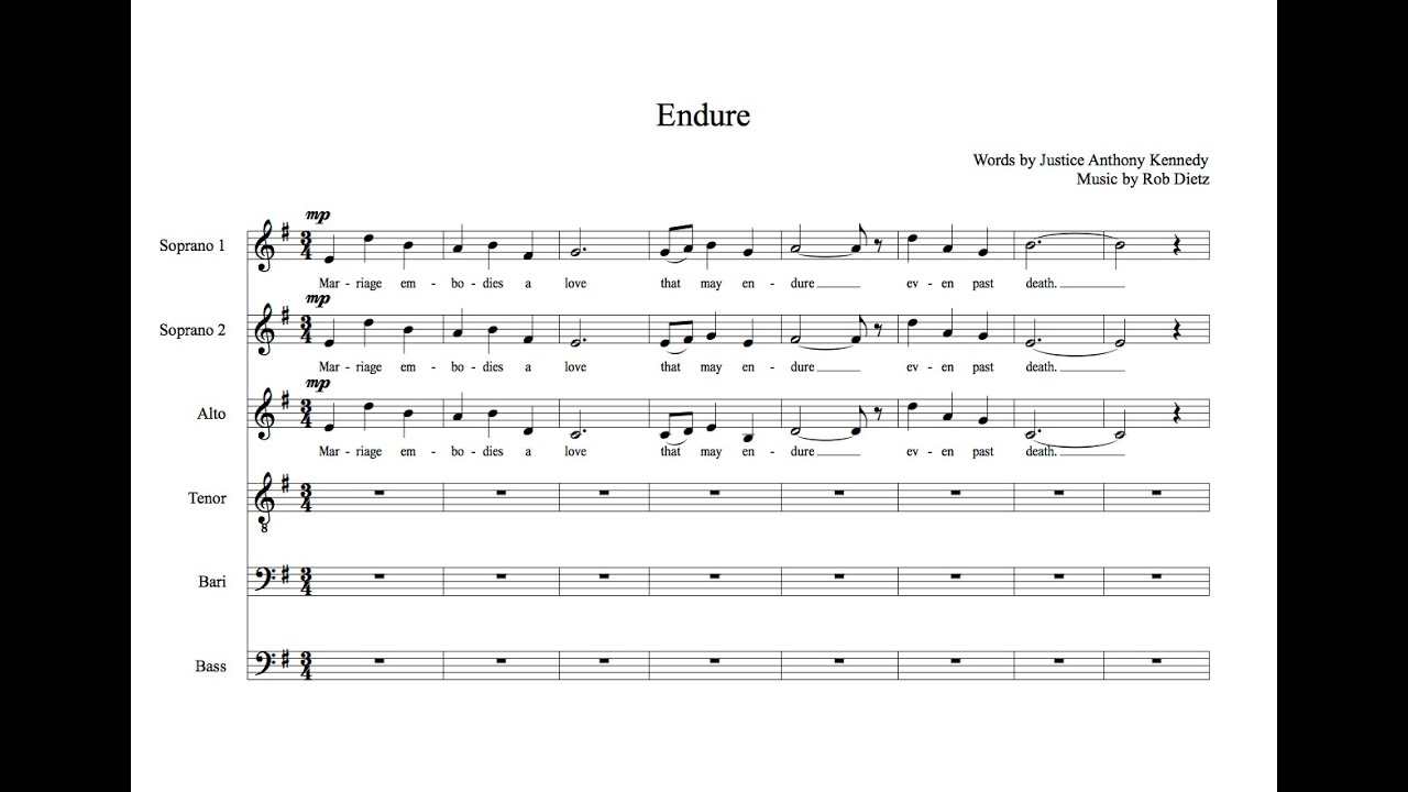 Endure | Rob Dietz - Score and Sound