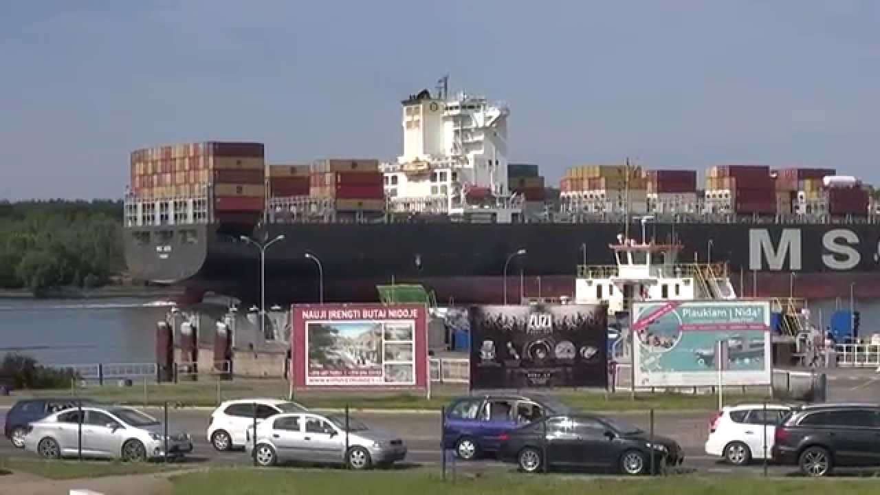 Ilgiausias laivas uosto istorijoje „MSC Asya“ Klaipėda