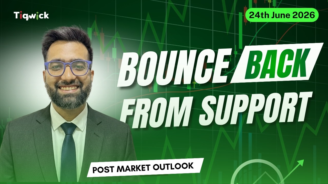 Bounce Back From Support | Post Market Outlook June 24, 2026