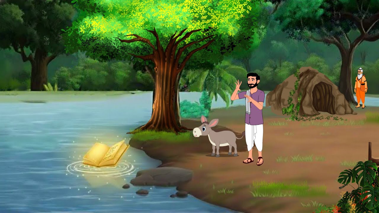 रहस्यमय जादुई किताब और लकड़हारे का भाग्य | Hindi Story | Hindi Kahani | Moral Stories |cartoon story
