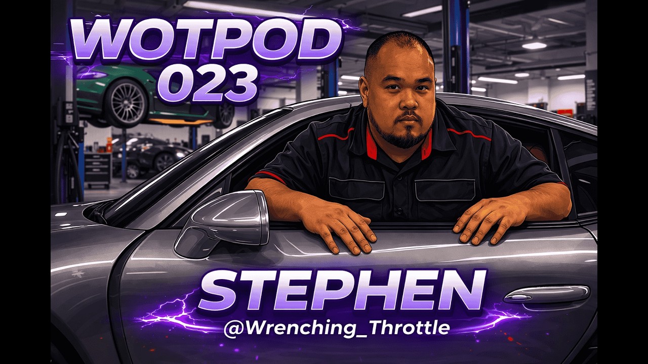 WOTPod EP 023 с участием Стивена (Wrenching_Throttle) | Советы по жизни и карьере для техников Po...