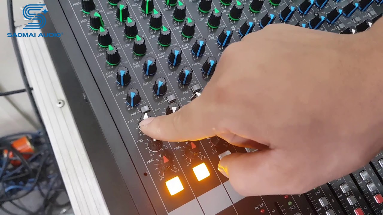 Hướng dẫn chi tiết sử dụng Mixer Yamaha MGP16X