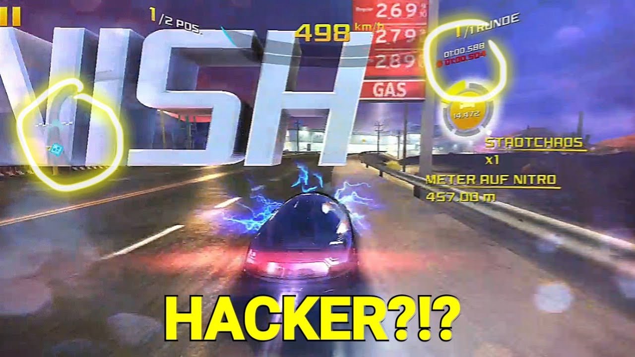 Asphalt 8 Hacking in Gauntlet Mode?