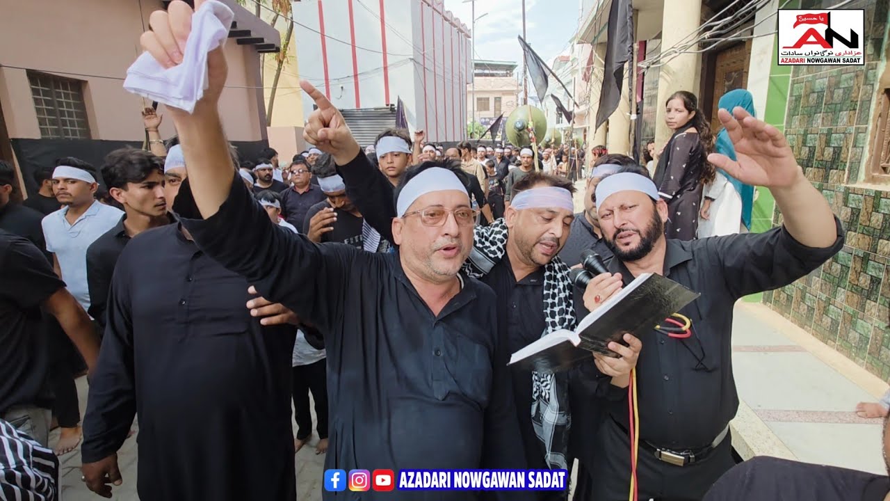 2 Muharram juloos Anjuman-e-Abidiya Nowgawan Sadat || Azadari Nowgawan Sadat 2025