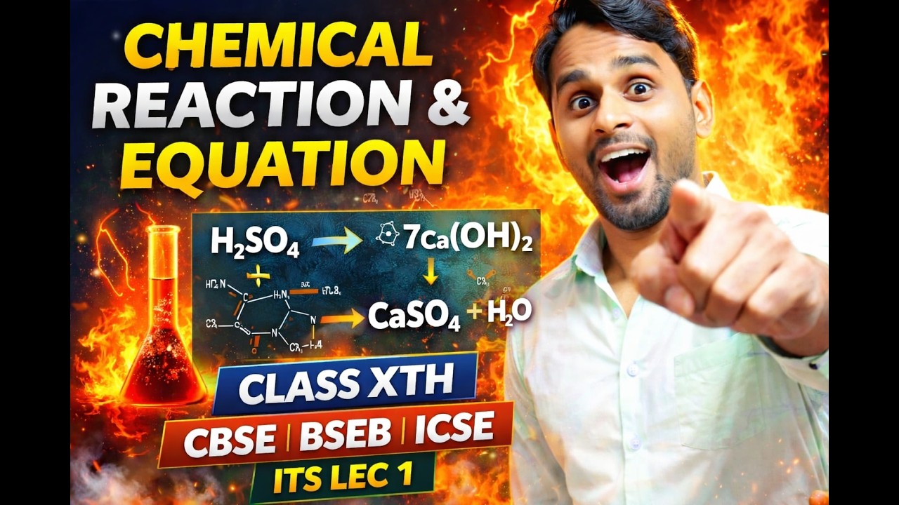 CHEMICAL REACTIONS & EQUATIONS – THE POWER OF TRANSFORMATION CLASS XTH CBSE BSEB