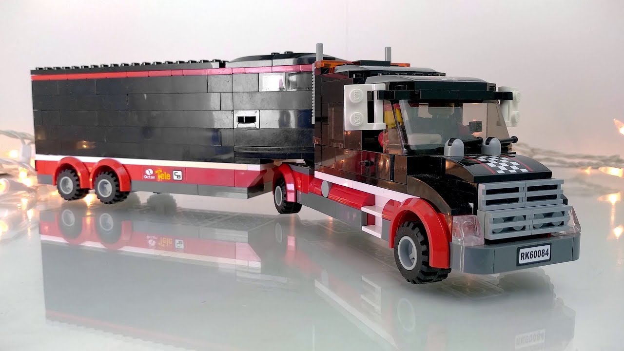 Custom LEGO Racing Bike Transport!