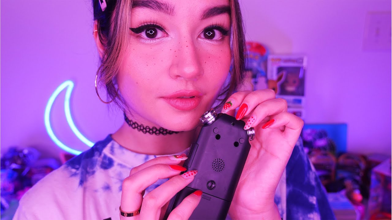 ASMR Quick Tascam *TINGLES* | Mouth Sounds, Tapping, TkTk ♡