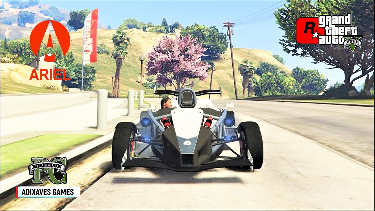 Ariel Atom V8 500 | GTA V Real Life Mods | Vehicle TestDrive Review | GTA 5 Gameplay @ 60FPS