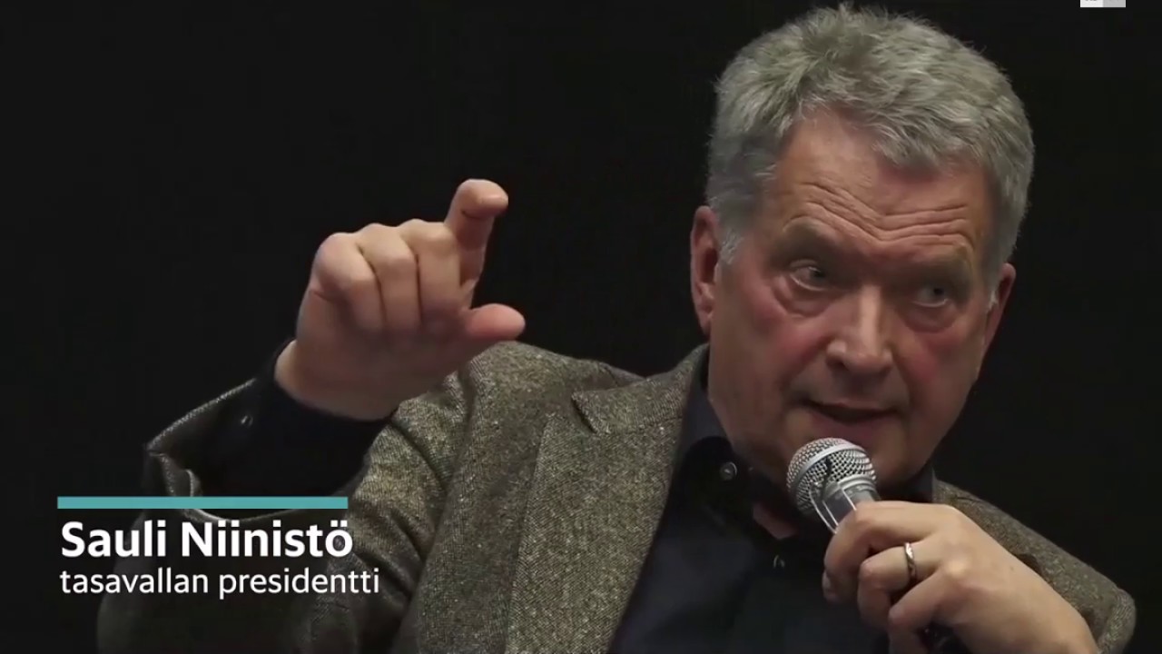 Sauli Niinistö menettää malttinsa