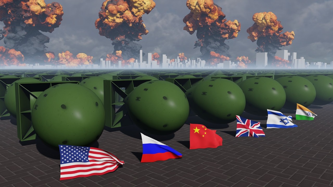 Nuclear Bombs by Country 2025