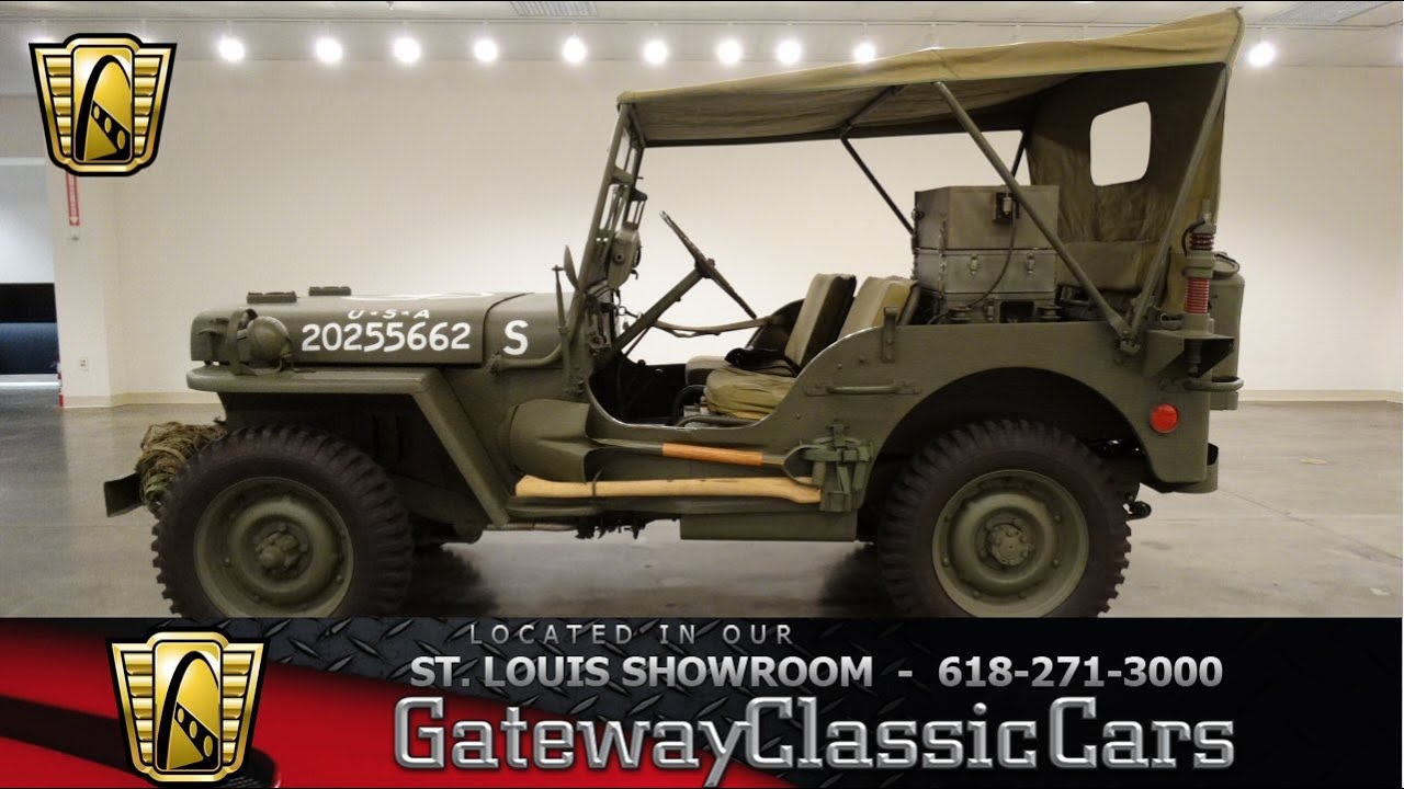 1942 Willys Jeep - Gateway Classic Cars St. Louis - #6680