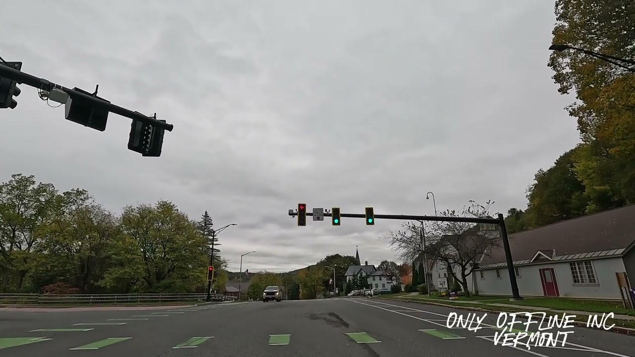 October Drive Hartford,Vermont #driving#automobile#vermont#4k 