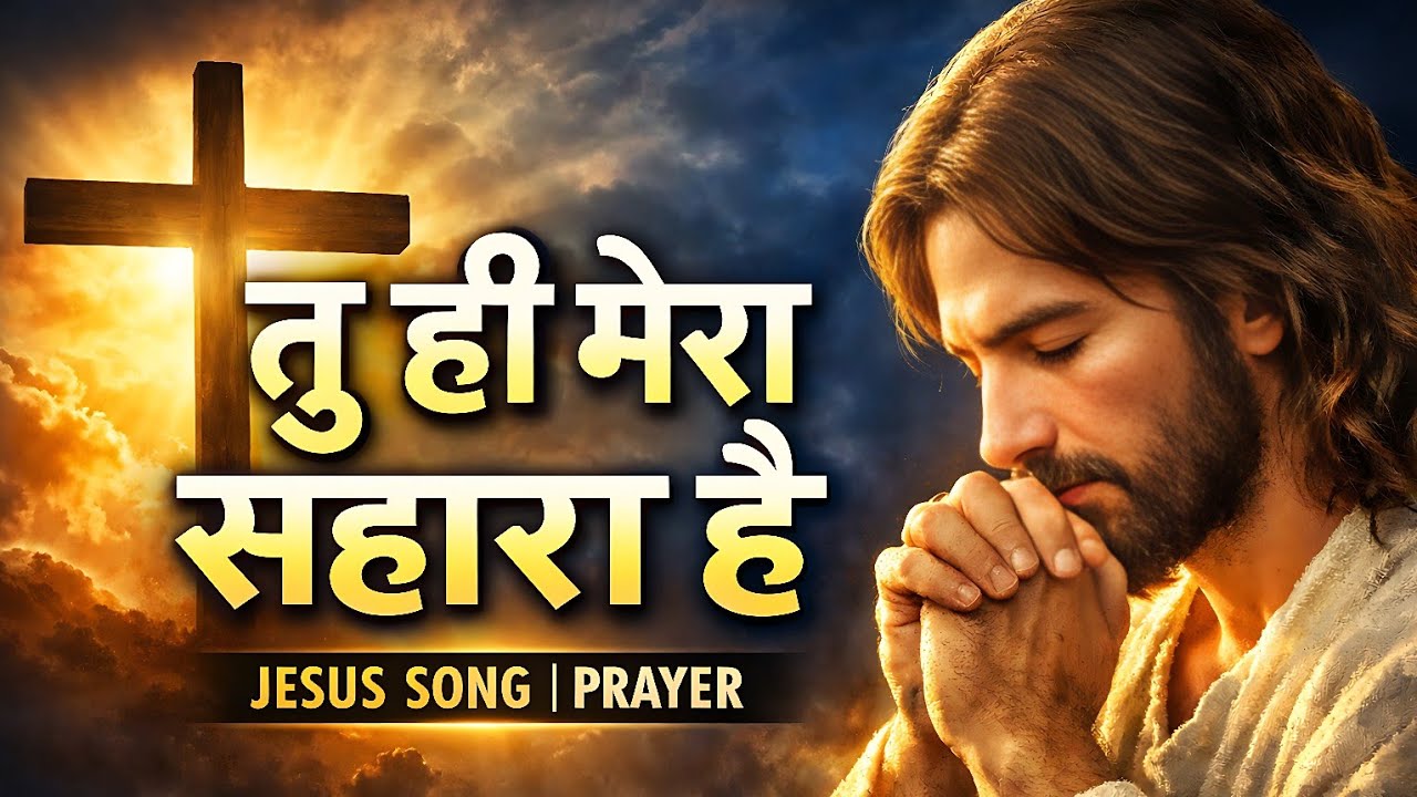  तू ही मेरा सहारा है यीशु ✝️| Heart Touching Jesus Song | Christian Worship Song 2026 #jesussong				