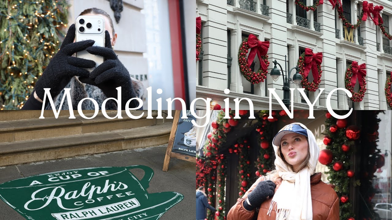 a cold AF week in NYC 🗽🤍 Pop Up Bagels, pilates, open calls, & meltdowns