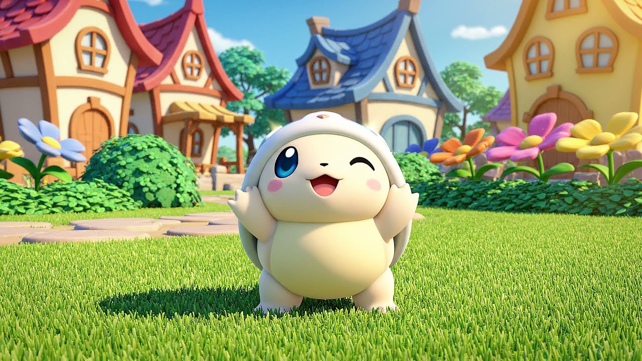 Pokémon Togepi Baby Rolled Into a Berry Patch | Nursery Rhymes for Kids & Baby Songs