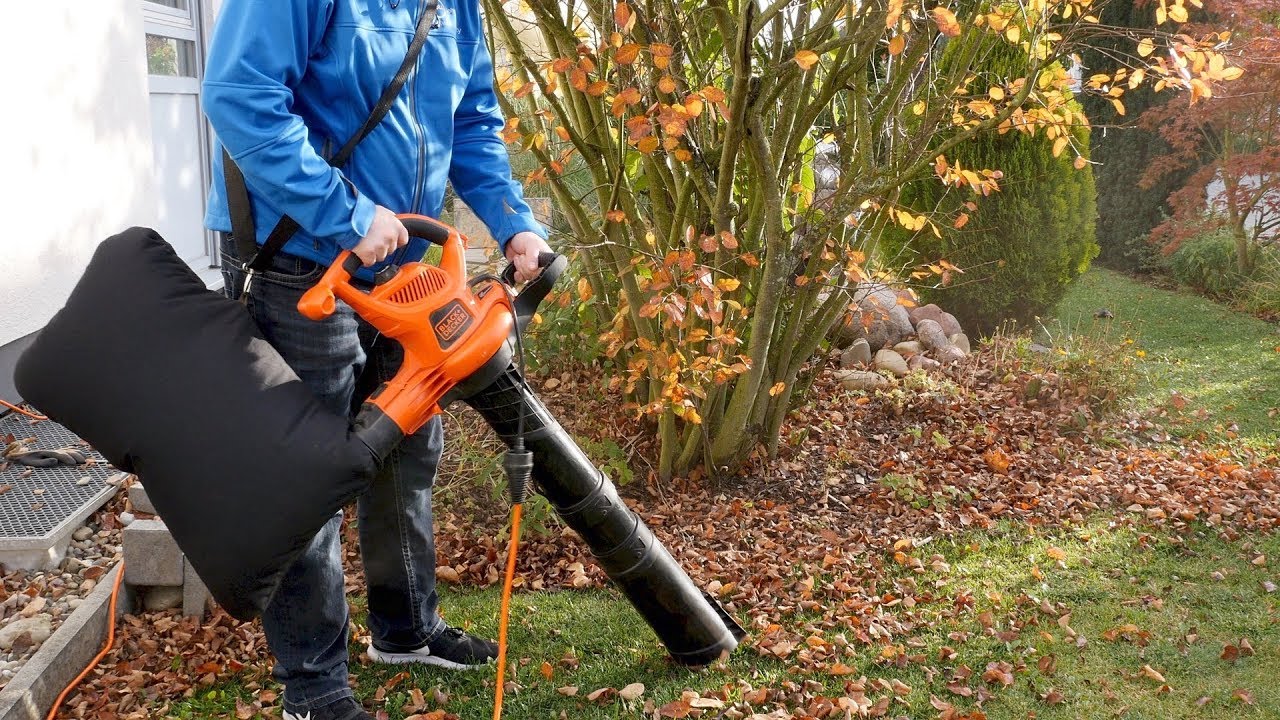 POWER OHNE ENDE! Elektro Laubsauger, Laubbläser & Häcksler im Test! Black und Decker GW3030 // 2017