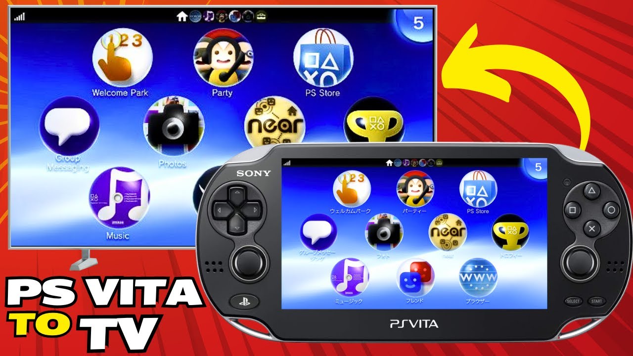 Как подключить PS Vita к телевизору или монитору