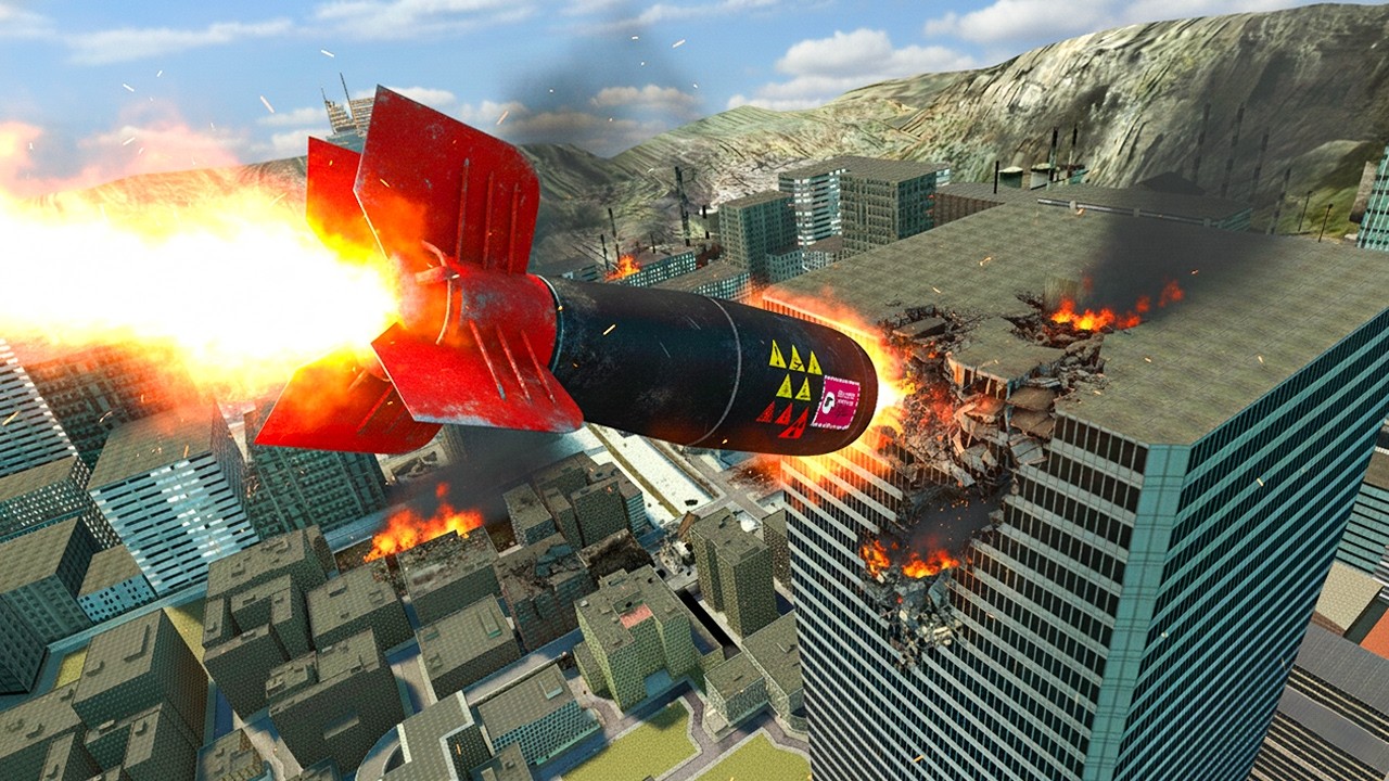 Throwing Every Nuclear Bomb at a City in GMod