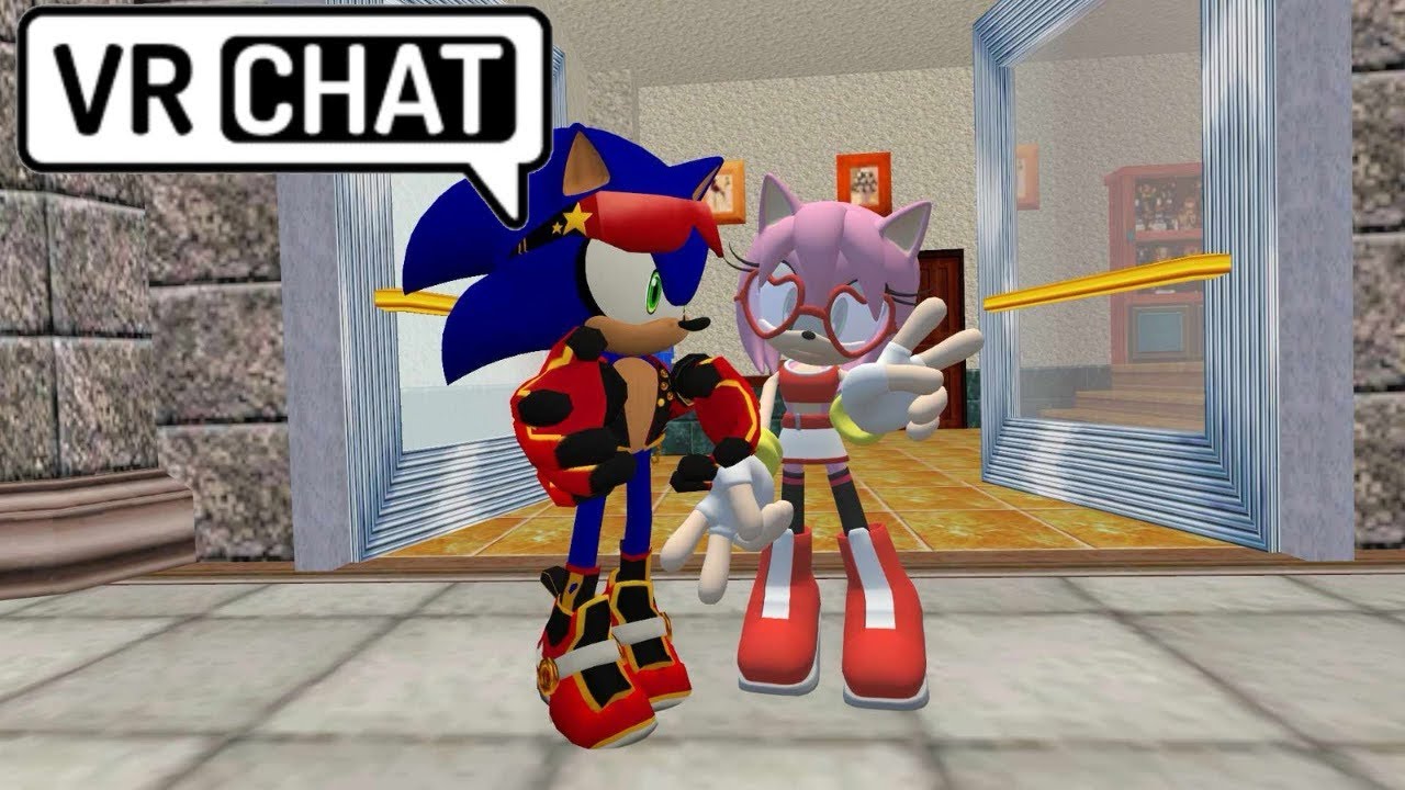 Cool Amy Hang With Cool Sonic (VRCHAT)