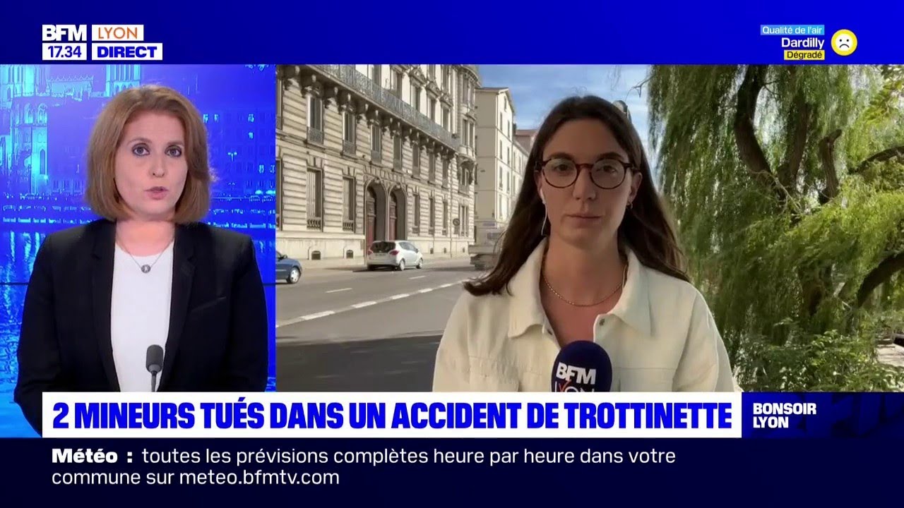 Deux mineurs tués dans un accident de trottinette
