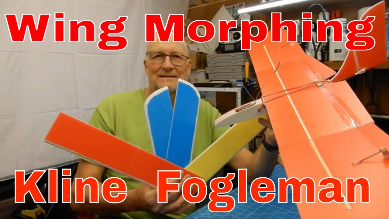 Flying Wing morphing Kline–Fogleman wing sections Build