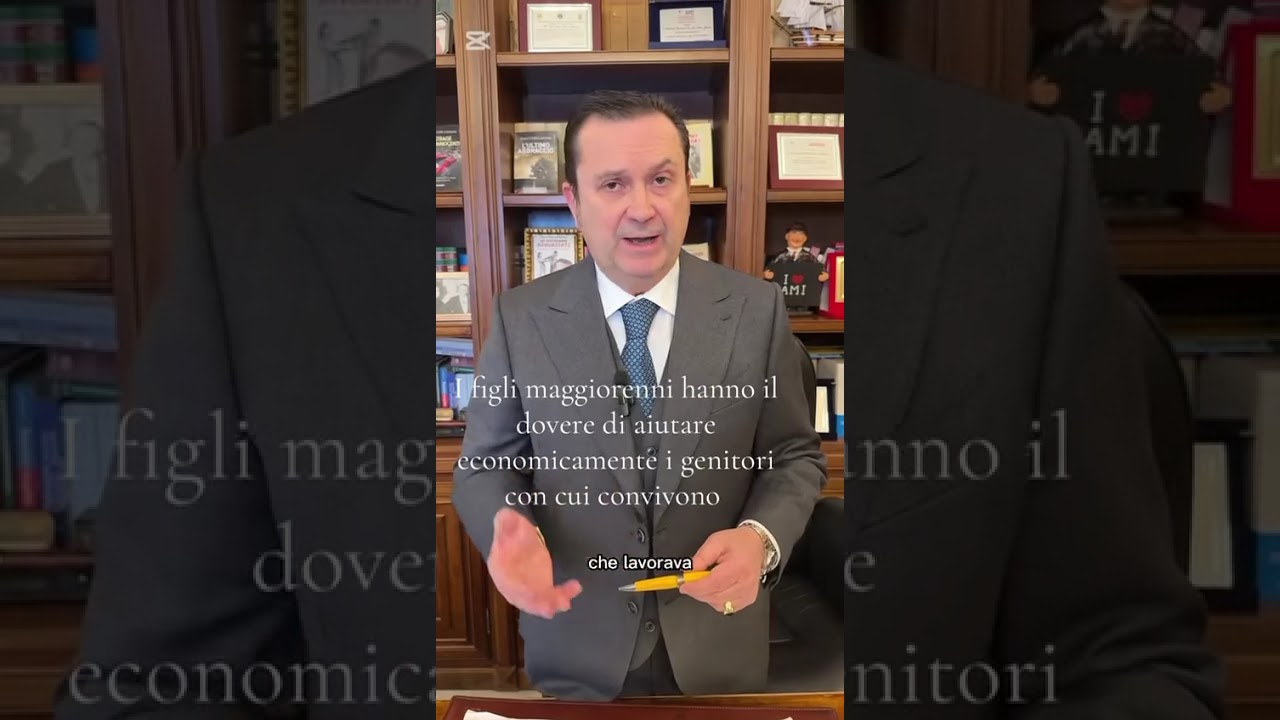 I figli maggiorenni che lavorano e convivono con i genitori devono contribuire alle spese della fami