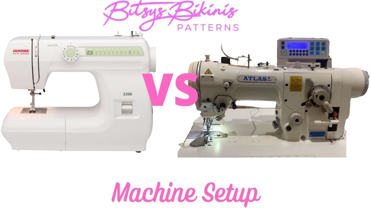 Sewing Machine Set up for Fold Over Elastic - Bitsy's Bikinis