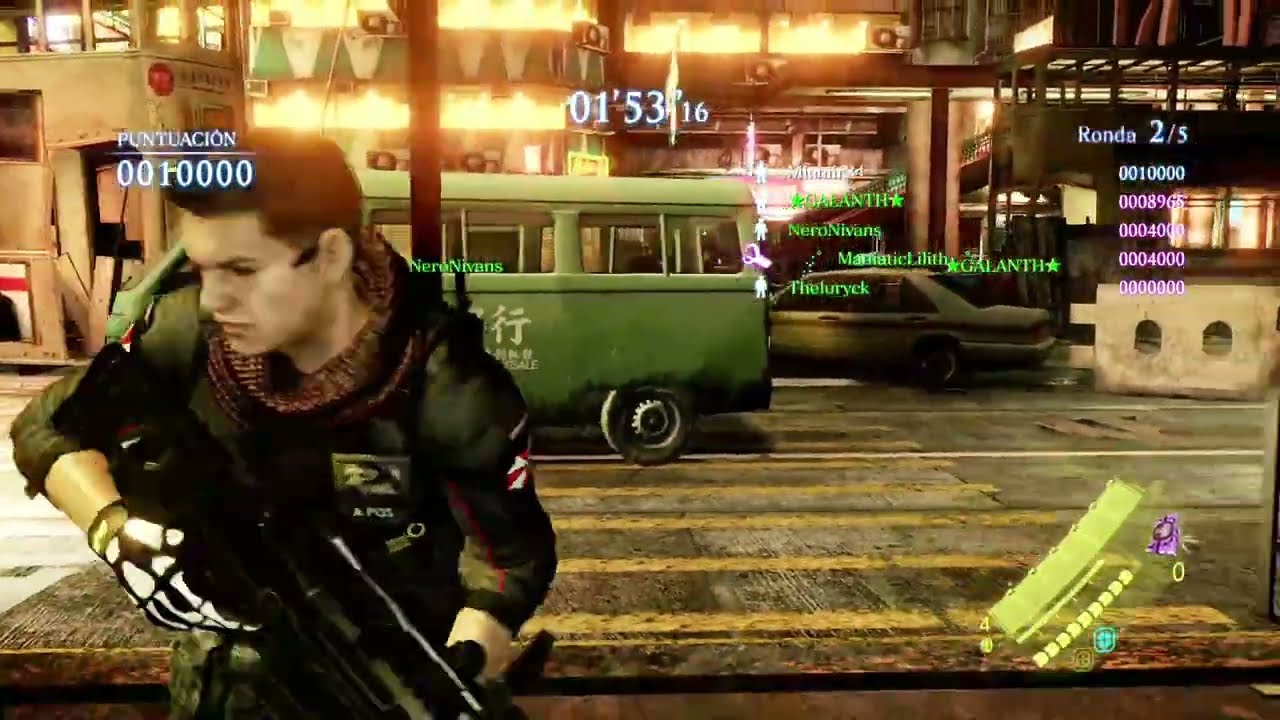 Resident Evil 6 Predator Mode Pc #1 Después De Mucho Tiempo Sin Jugar Este DLC 