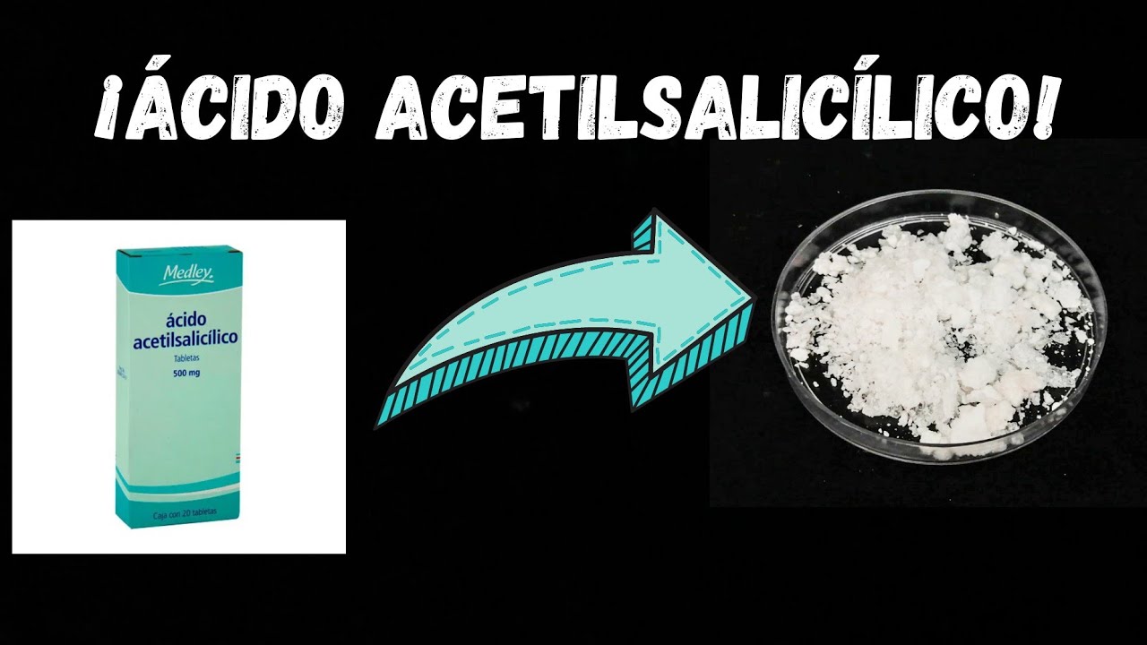 Extracción de Ácido Acetilsalicílico de Aspirina