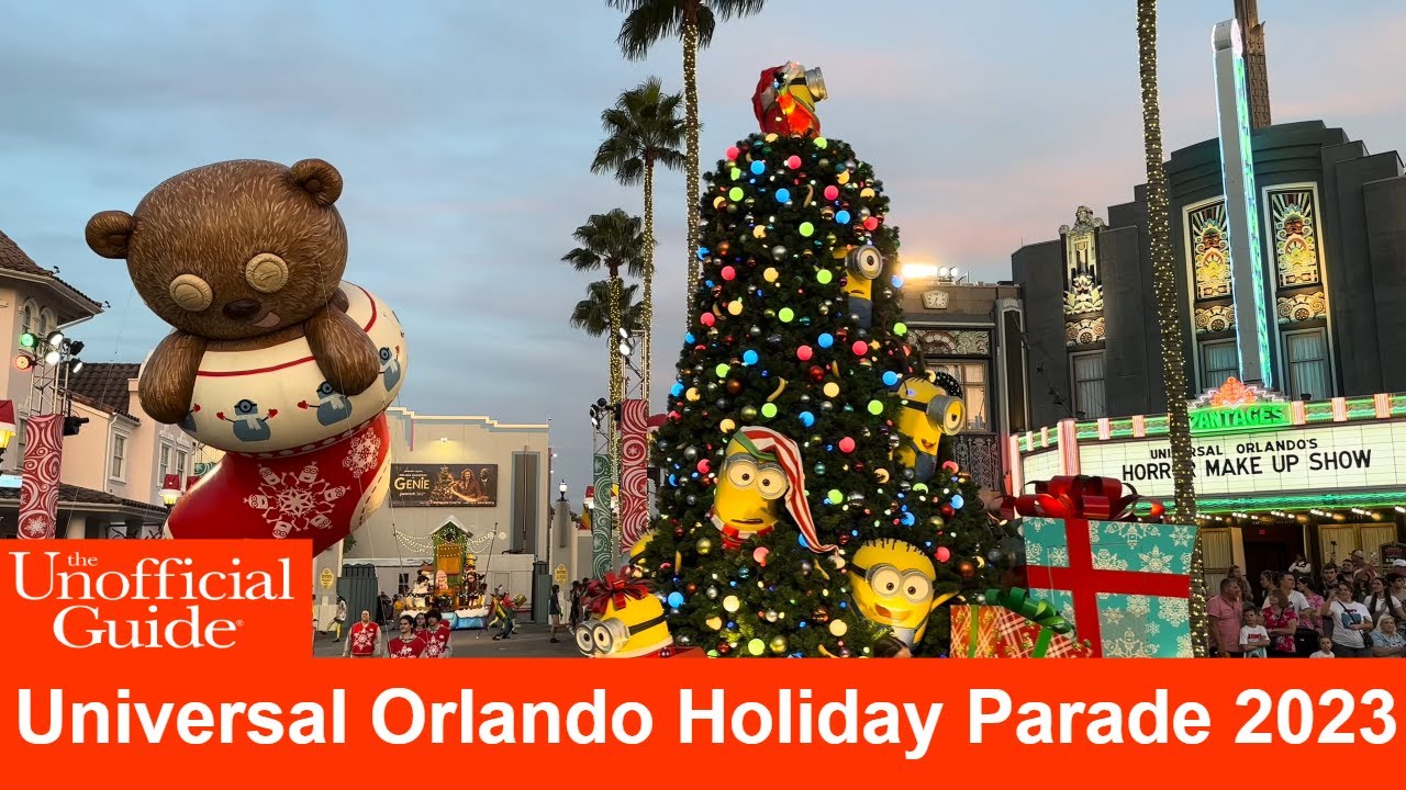Universal Studios Florida Holiday Parade with Macy’s 2023 4K