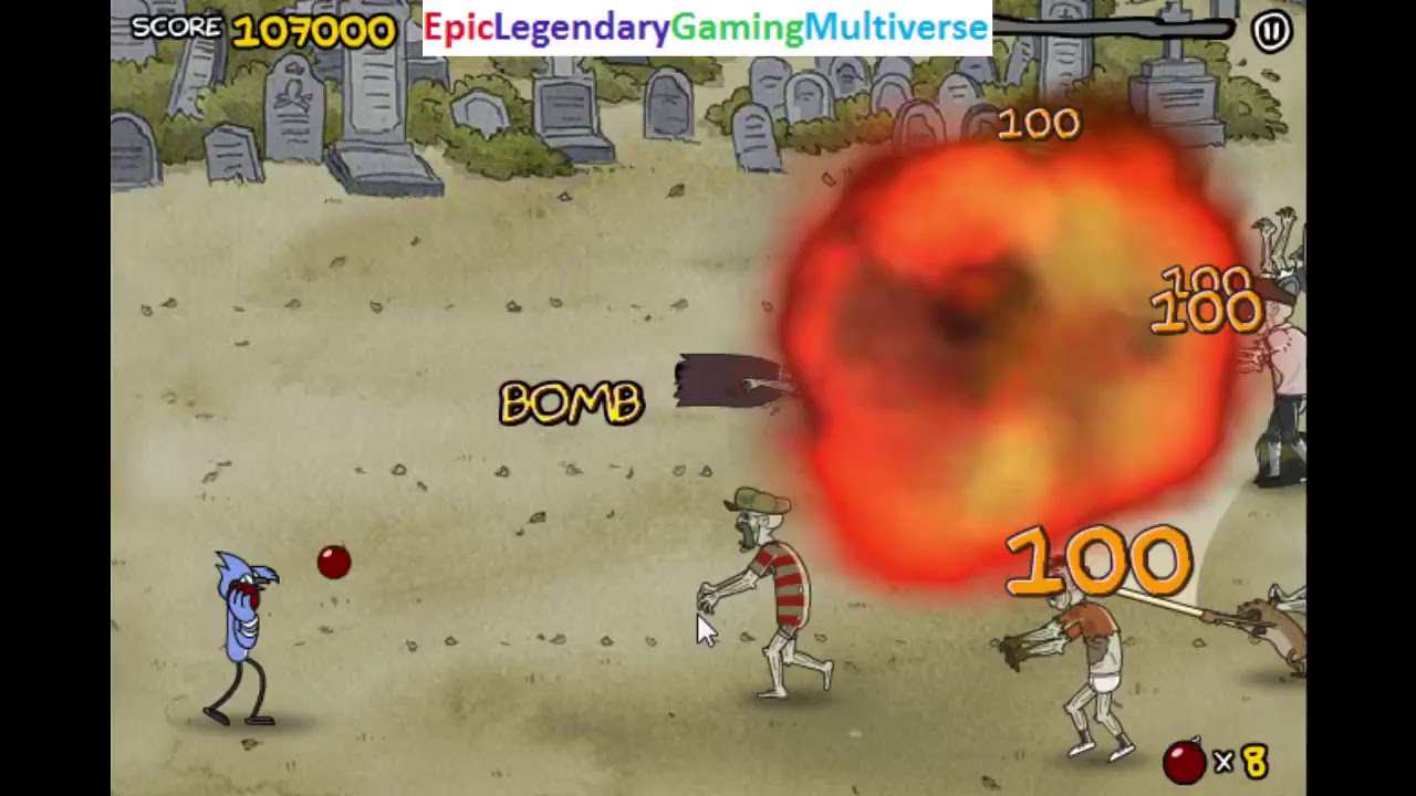 Regular Show Nightmare Athon Gameplay