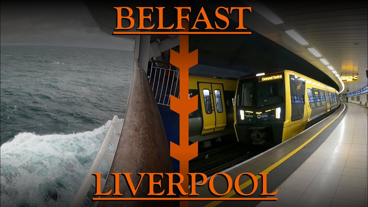 Journeying 8 Hours on a Ferry Across the Irish Sea | Belfast to Liverpool