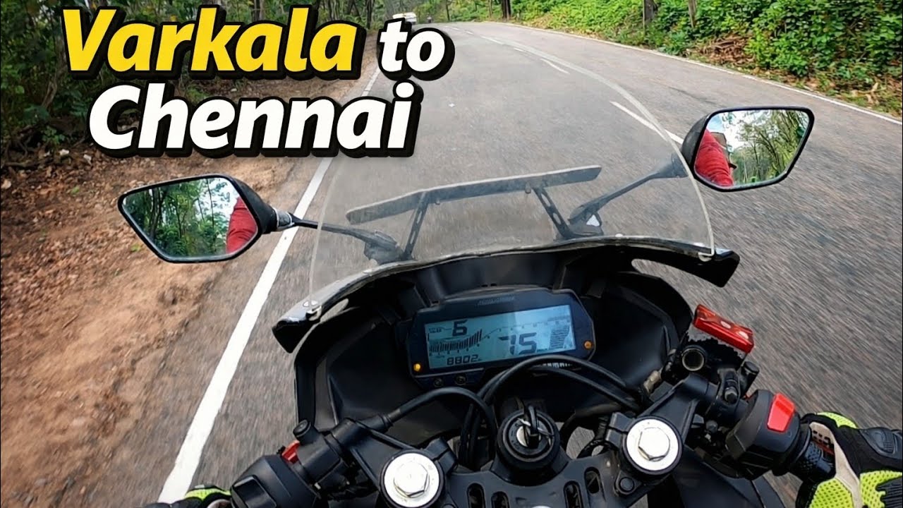 Varkala to Chennai 🏍️ | Epic Group Ride | Kerala to Tamil Nadu Highway Vlog
