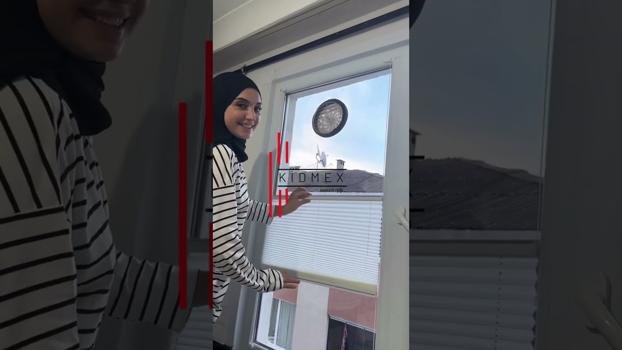 PLİSE PEDE KOLAY VİDALI MONTAJ VİDEOSU