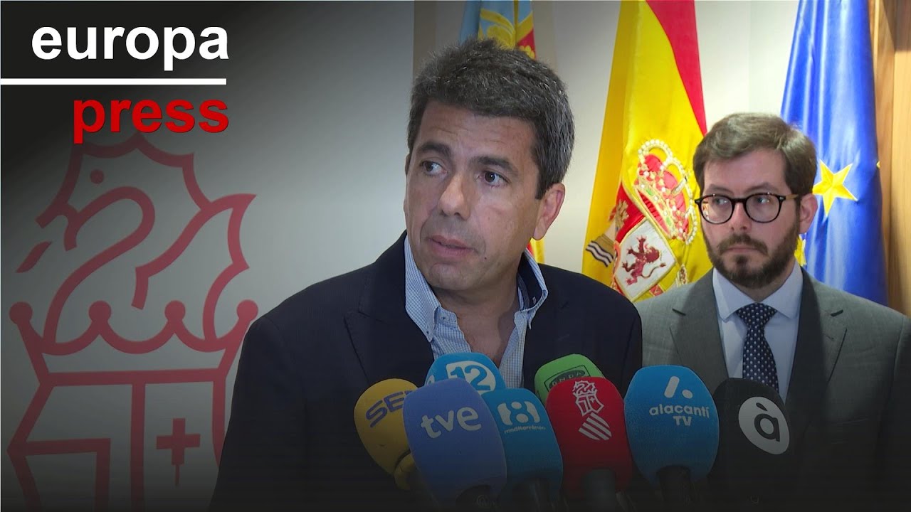 Mazón acusa a Ribera de 