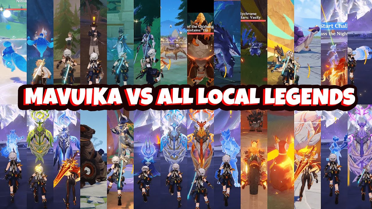 Mavuika VS All Local Legends