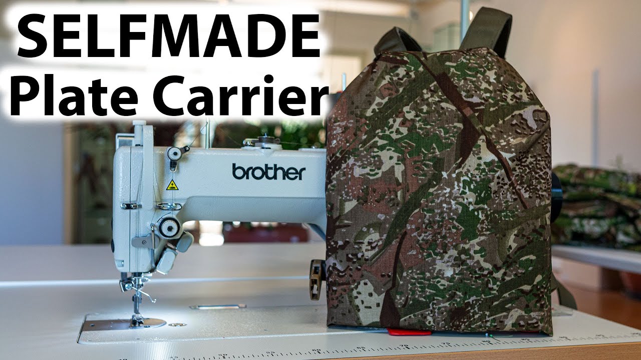 How to make a Plate Carrier - Super simple low profile vest for ballistic inserts - MYOG