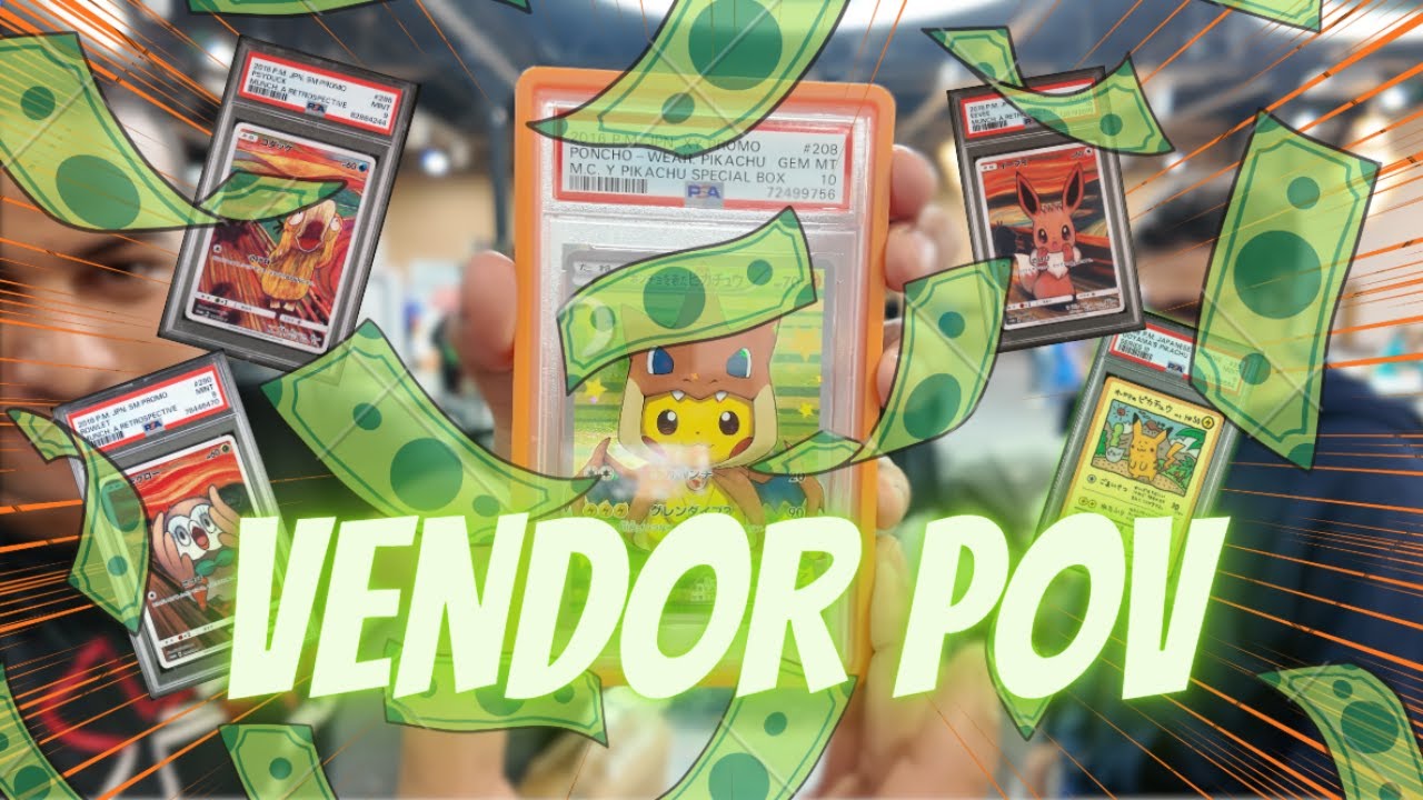 FULL WEEKEND OF INSANE POKEMON DEALS !! | Birmingham Card Show | Pokemon Vendor POV |