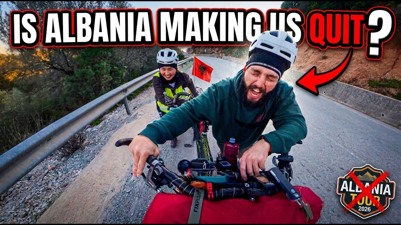 Бид Албани улсад ирлээ! | Siamo arrivati in Albania! | Cycling the world 2