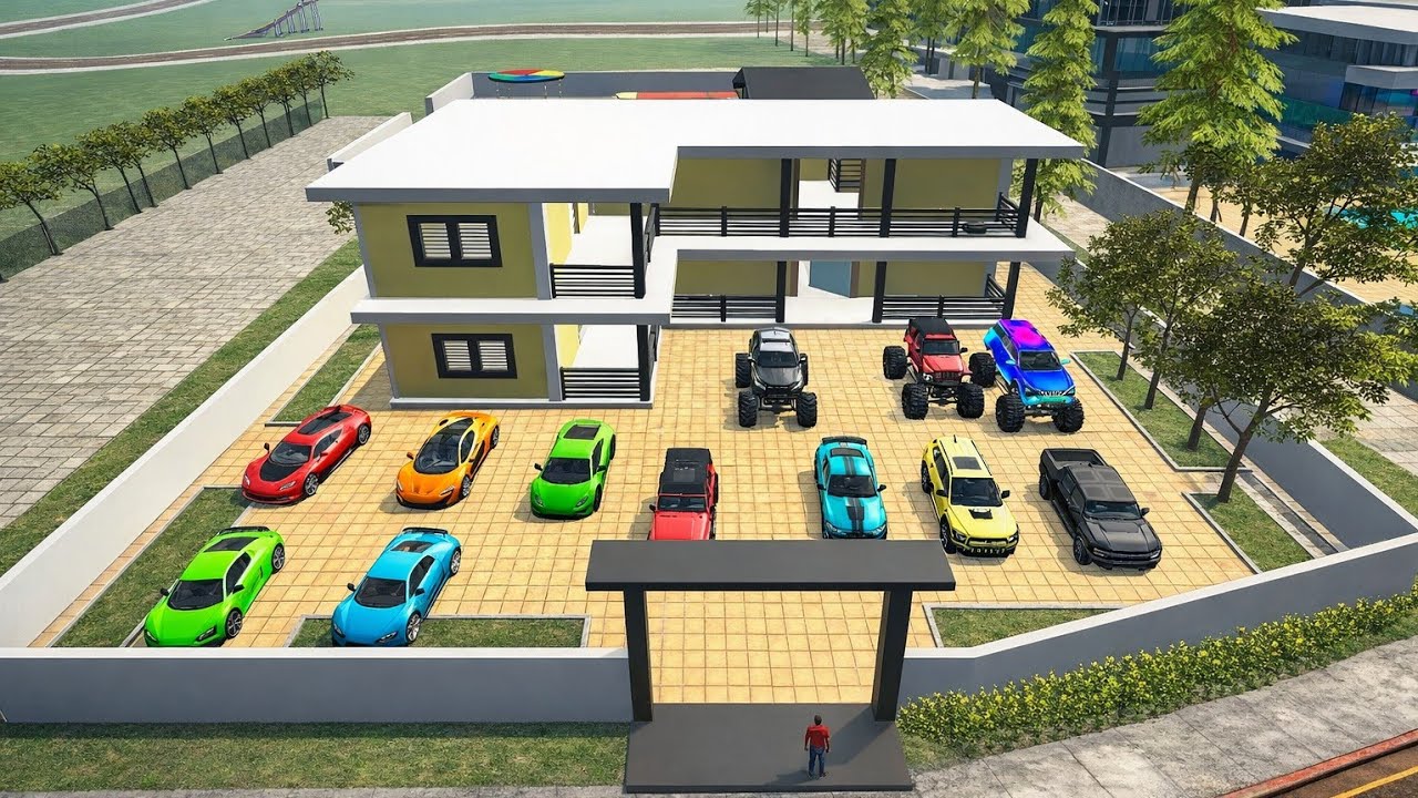 All car  ko Franklin ki chhat pr le jana 😱😱😱