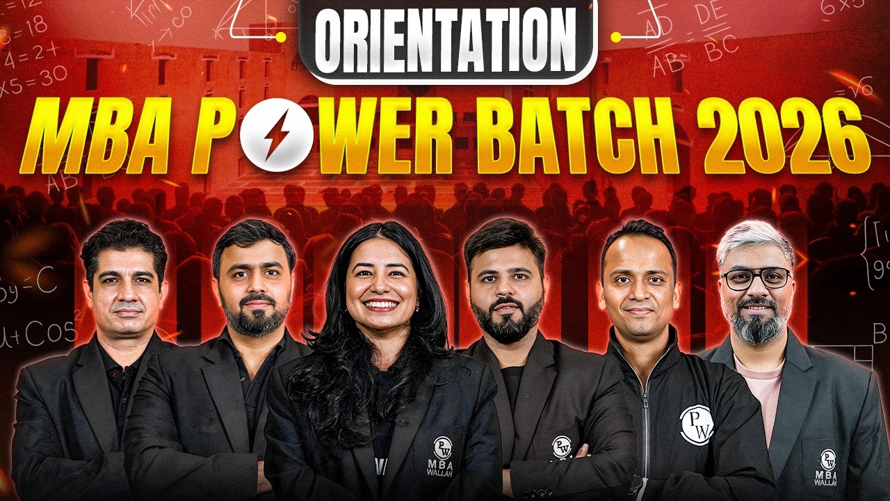 CAT 2026 Preparation Starts NOW! 😳 MBA Power Batch Orientation 🔥