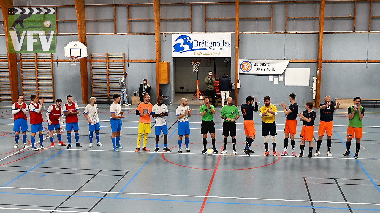 BRETIGNOLLES BREM 3 à 14 POUZAUGES BFC en D1 Futsal