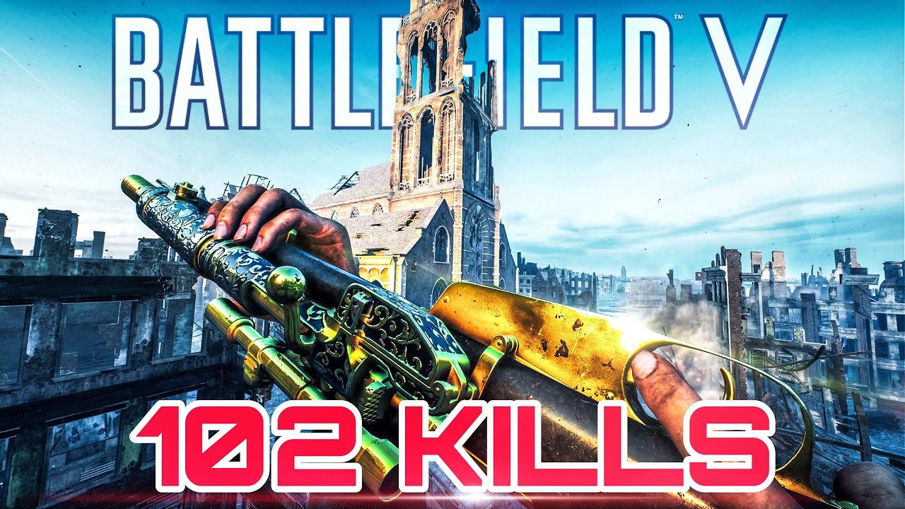 Battlefield V 102 Kills M28 Con Tromboncino Devastation Conquest