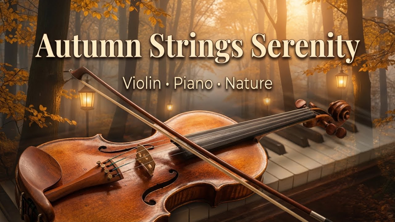 Autumn Strings Serenity – Emotional Violin & Piano in Peaceful Nature