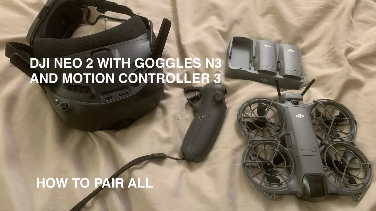 Настройка DJI Neo 2 с очками Goggles N3 и контроллером движения 3 — без спонсорской поддержки