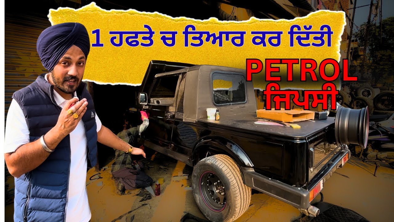Gypsy Ready in 1 Week | Black Modified Gypsy | Hero Jeeps | 9878750902